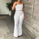 thumbnail image 2 of Mujeres Casual Verano Cuello Redondo Sin Mangas Tops Y Pantalones Largos Conjunto De Dos Piezas Traje Wmkox8yi bvn3607, 2 of 9
