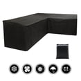 thumbnail image 1 of EASTIN L-shaped Outdoor Waterproof Furniture Cover Garden Patio Sofa Protective Cover Dust Covers, 1 of 11