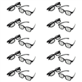 thumbnail image 1 of Lunettes 3D pour TV 3D LG Cinéma - 20 Paires, 20 Paires de Lunettes 3D, Noir, 1 of 5