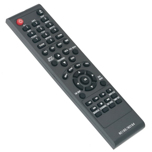 New Replacement Remote Control NC184 NC184UH for Sanyo FWZV475F DVD Recorder VCR