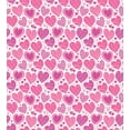 thumbnail image 3 of Ambesonne Valentines Duvet Cover Set, Pink Romantic Motifs, Twin, Hot Pink White, 3 of 3