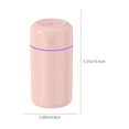 thumbnail image 3 of AZXY Small Humidifier Cool Mist,Mini Desktop Travel Humidifiers Under $20,Aromatherapy Diffuser for Large Room Plants Car,Vaporizers and Humidifiers for Bedroom, 3 of 8