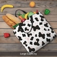 thumbnail image 6 of Single Shoulder Bag Convenience Bag 19.6×15.7×5.9in Light And Weight-Free Main Pocket Large Portable And Single Shoulder Back Simple Cow-Print Pattern1_1, 6 of 7