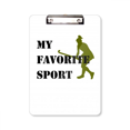 thumbnail image 1 of Like Sports Fitness Balanced Hockey Clipboard Folder Writing Pad Backing Plate A4, 1 of 4
