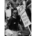 thumbnail image 2 of U.S. Archives 15x18 Black Ornate Wood Framed with Double Matting Museum Art Print Titled - Civil Rights March on Washington-D.C. We Demand Voting Rights Now!, 2 of 4