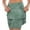 Green, variant on GTEYOIJN Women's Fashionable Athleisure Skirt with Pockets Camouflage Printed Mid Rise Skirts Tennis Skirts