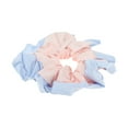 thumbnail image 5 of Unique Bargains 1 Pc Scrunchie Fashion Stripe Hair Elastics Blue Pink, 5 of 5