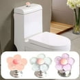 thumbnail image 5 of Flower Toilet Press Toilet Flushing Switch Button Water Tank Button- Y4R0, 5 of 7