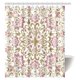 thumbnail image 1 of ABPHQTO Damask Decor Collection Paisley Pattern Flourish Illustration Moderno Simple Monocromo Arte de moda Baño Cortina de ducha 150x180 cm, 1 of 2