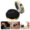 thumbnail image 2 of Black Round Plastic Makeup Case with Mirror for Cream Storage Travel Size, 2 of 8