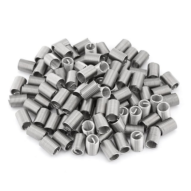 304 Stainless Steel Stainless Steel Inserts Wire Thread Inserts Easy To Maintain Automotive For Aircraft