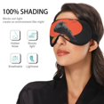 thumbnail image 5 of IAUYY Sleep Mask, Super Soft Eye Masks with Adjustable Strap, Lightweight Comfortable Blindfold,Perfect Blocks Light for Men Women Ravens Perch, 5 of 7