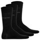 thumbnail image 1 of bugatti calcetines de hombre, paquete de 3 - Calcetines Algodón Suave Uni Basic Negro 43-46, 1 of 3