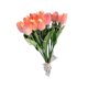 thumbnail image 2 of Decoración del hogar, decoración de habitaciones, decoración de paredes, flores artificiales con tulipanes y luces LED brillantes, luces nocturnas ambientales, decoración de dormitorio, luces de tulip, 2 of 9