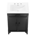 thumbnail image 6 of Modway Steamforge 24" Bathroom Vanity in White Black, 6 of 11
