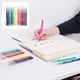 thumbnail image 1 of pstuiky Rotuladores de acuarela para efectos de acuarela y caligrafía puntas de pincel de nailon flexibles capacidad de 1,5 ml marcadores de pintura para dibujar escribir en diario y regalar., 1 of 6