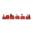 thumbnail image 4 of OEFNTAC Toys Wooden Christmas Train Christmas Decorations For Home Christmas Little Train Year Gift Party Supplies Toys for Ages 2-4, 4 of 4