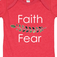 thumbnail image 3 of Inktastic Faith Over Fear with Laurels Boys or Girls Baby Bodysuit, 3 of 4