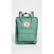 thumbnail image 3 of Mochila Fjällräven Kanken de lona lisa verde escarcha para mujer, 3 of 7