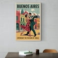 thumbnail image 6 of La Boca Classic Poster Retro Buenos Aires Cityscape with Culture & Landmarks Canvas Poster, 6 of 8