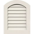 thumbnail image 1 of 36"W x 30"H Half Peaked Top Right (41"W x 35"H Frame Size) 8/12 Pitch: Unfinished, Non-Functional, PVC Gable Vent w/ 1" x 4" Flat Trim Frame, 1 of 14