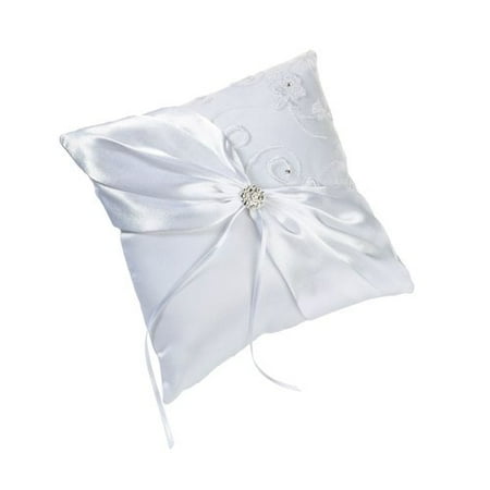 Lillian Rose White Lace Ring Bearer Pillow Walmart Com