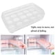 thumbnail image 5 of Matsuzay Refrigerador de cocina de 15 rejillas caja de almacenamiento de huevos de una sola capa caja de almacenamiento de alimentos de Picnic Organizadores de utensilios de cocina, 5 of 6