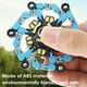 thumbnail image 3 of Muyoka Fingertip Spinner Gyro Transformable para niños Adultos Deformable Robot Fidget Toy Creative Top Spinner Stress Relief Toy para ADD ADHD OCD,Blue Muyoka Hogar, 3 of 7