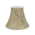 thumbnail image 5 of Aspen Creative 30069-9 Small Bell Shape Chandelier Clip-On Lamp Shade Set (9 Pack), Transitional Design in Light Gold, 6" bottom width (3" x 6" x 5"), 5 of 6