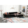 thumbnail image 3 of SAFAVIEH Skyler Talisha Abstract Area Rug, Beige/Burgundy, 6'7" x 6'7" Square, 3 of 8