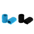 thumbnail image 1 of 2 Pares de Bandas Deportivas DYNWAVEMX Coloridas Absorbentes de Humedad Negro Azul Claro 8x7cm, 1 of 8