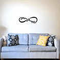 thumbnail image 4 of You Me and Us Infinity - Metal Wall Art, 4 of 7