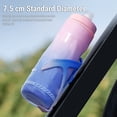 thumbnail image 6 of Suodoka 610ml / 20.6 oz Bike Water Bottle Insulated Squeeze Cycling Drink Bottle, Blue to Pink Gradient, 6 of 9