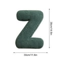 thumbnail image 2 of Wadada Letter Plush Pillow, Letter Hugging Throw Pillows, Decorative Initial Letter Shaped Throw Pillows for Bed Couch, Letter Pillows English Alphabet A to Z for Sofa Bedroom Living Room Decor (Z), 2 of 9