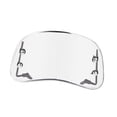 thumbnail image 1 of Deflector de viento para parabrisas de motocicleta, reemplazo premium de fácil instalación, retrovisor Transparente 3 mm de espesor, 1 of 9