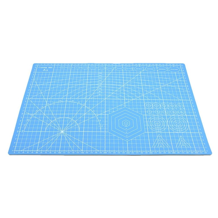Agatige A3 Cutting Mat,A3 Grid Lines PVC Cutting Mat Self Healing Paper  Leather Fabric Cutting Board,Cutting Mat 