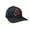 Black Heather With Black Mesh, variant on Maine Lobster State Pride Trucker Mesh Hat- Black Heather, Black Mesh