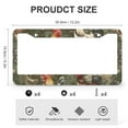 thumbnail image 3 of 2 PCS Chickens Hens And Roosters License Plate Frames Rustic Modern Farmhouse Animal Chicken Car Tags Frames Holder Aluminum 2 Holes for Women Men US Vehicles Standard, 3 of 6