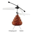 thumbnail image 3 of Hand Flying Poop Rc Aircraft Mini Induction Suspension Remote Control Flying Drone Db, 3 of 4