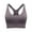 Purple, variant on KHONTS,Women's Adjustable Sports Crop Tops High Support Padded Camisoles Workout Gym Fitness Running Yoga Bras Black XL