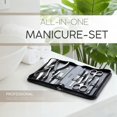thumbnail image 2 of Set de manicura MarQus, kit de aseo, 12 piezas, funda de piel, 2 of 7