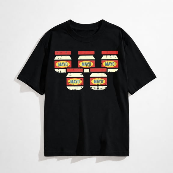 Funny Cinco De Mayo Mayonnaise Shirt Foodie Mexican Fiesta T-Shirt