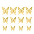 thumbnail image 2 of Wall Stickers 3D Hollow Butterfly Wall Stickers Home Decor Cardboard Butterfly Wall Stickers,Yellow Home Wall Stickers, 2 of 2