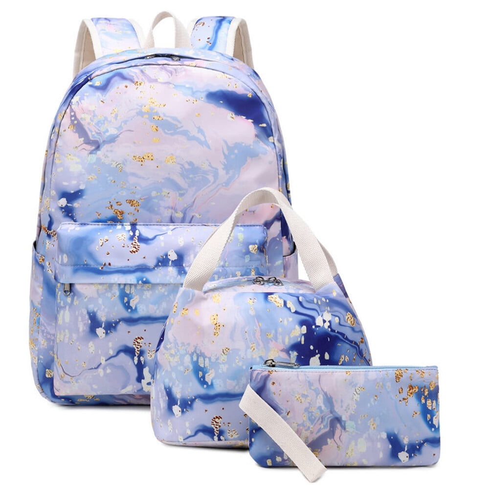 Eterstarly Tie Dye Backpack for Girls School Bag Kids Bookbag Student ...