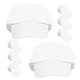 thumbnail image 5 of ColoMX 8 gorras de béisbol DIY: gorras de béisbol pintadas a mano para niños - Gorras blancas DIY para dibujar, hacer grafitis - Transpirables y con protección solar para el verano, 5 of 8