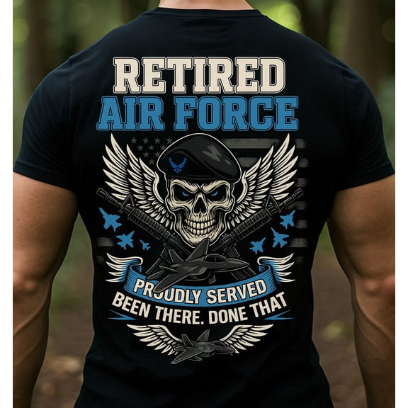 Trenditee Retired Air Force T-Shirt