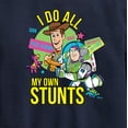 thumbnail image 3 of Toy Story 4 - I Do My Own Stunts Woody And Buzz - Toddler & Youth Crewneck Fleece Sweatshirt, 3 of 5