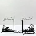thumbnail image 3 of Shinelab Frog Metal Bookends Custom Frog Pet Name Bookend Gift, Animal Desk Bookshelf Decor 6800, 3 of 3