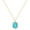 D-turquoise, variant on Red Heart Necklace for Women Dainty Cubic Zirconia Love Heart Gold Pendant Necklace Daily Heart Jewelry