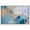 Silver Frame, variant on Deep Blue Gold Drift Canvas Blue Abstract Art by Art Remedy, Gallery Wrapped, 24" x 16"